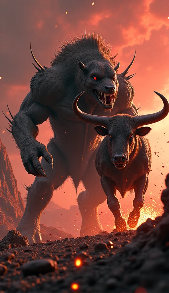 Bleeding ox and exu rising