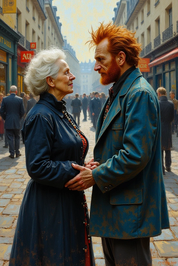 2. She met Vincent van Gogh and called him “dirty and rude.”
(Jeanne Calment) is pr b alag sa prompt dy