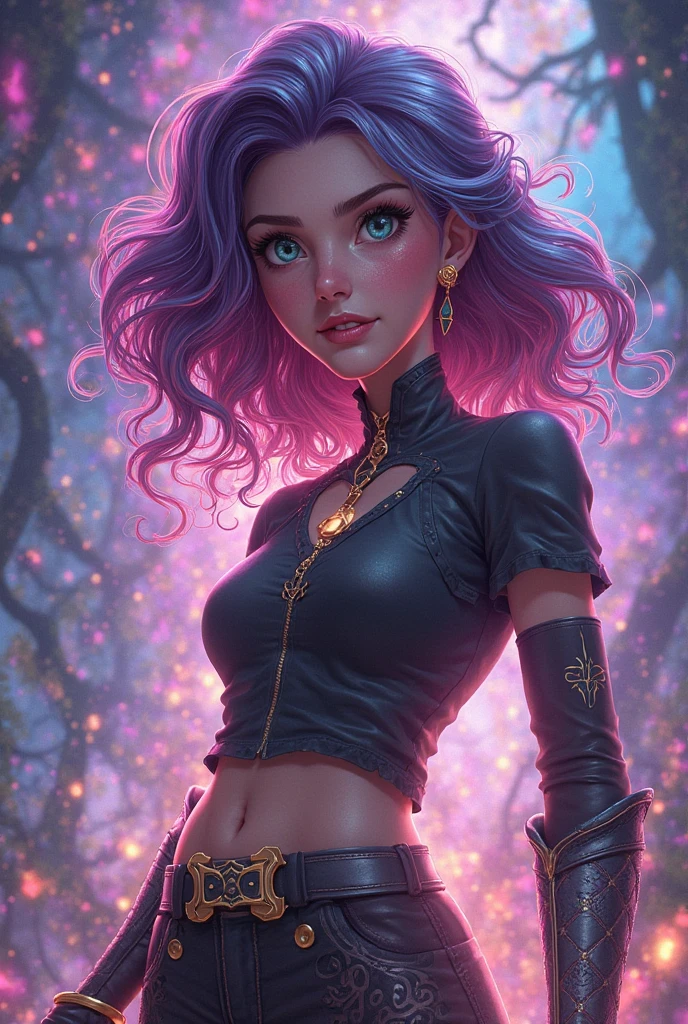 Star of the series Star vs. the Forces of Evil but adult