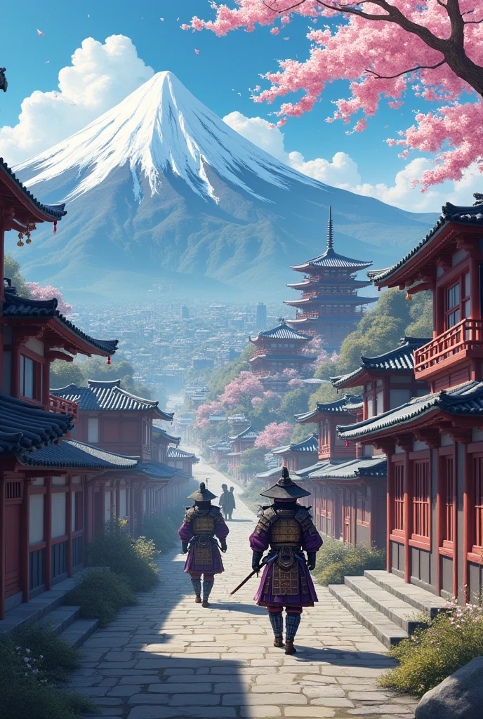 Land of Wano in one piece.