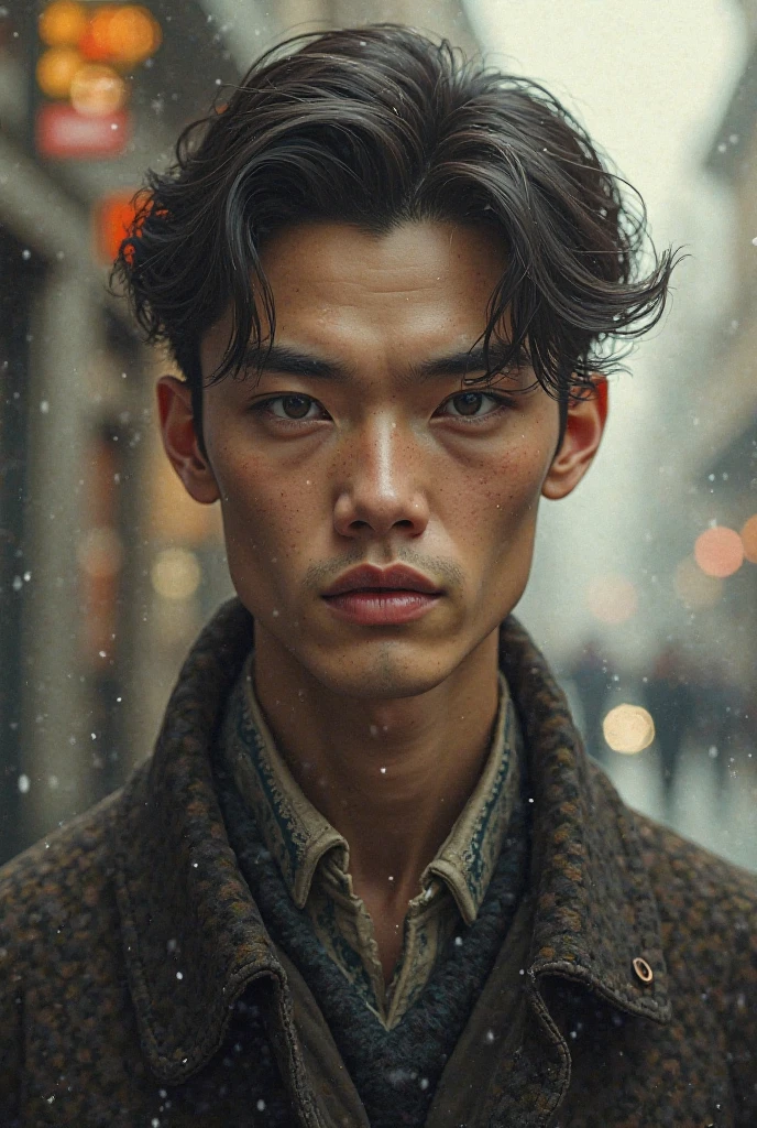  male、20th Generation、Long face、