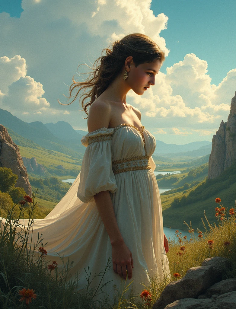 make it look like a drawing but really good