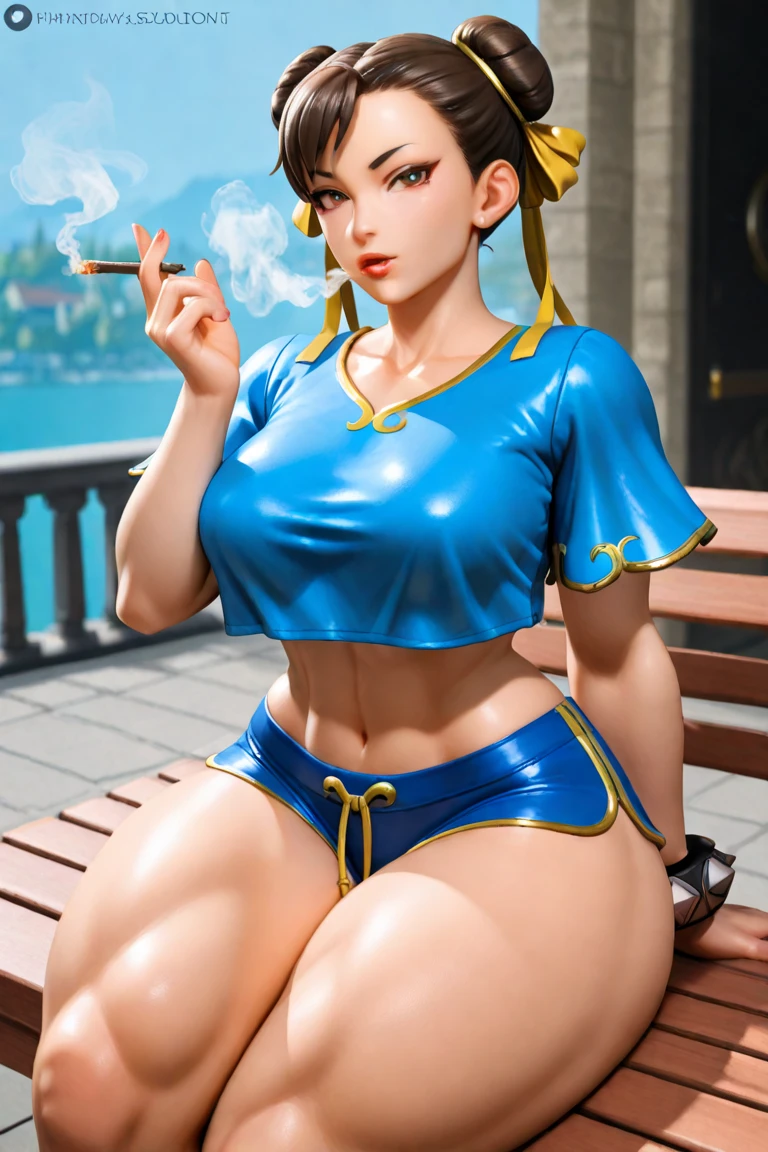 ((40 years old, Bitch)), ((Sexy shiny nurse uniform)), masterpiece, (From below), ((Big Breasts)), Sit down and spread your legs、Yellow panties、with those feet、(Big Hips), (Sexy pose), (very tanned and shiny skin),  (Skin dents), photoRealistic, Realistic, alone, photoRealistic, Highest quality, Ultra-high resolution, Yura S, Outdoor, colorful, Lips parted, Daytime setting, beautiful, masterpiece, Highest quality, Very detailed顔, Perfect lighting, Ultra-high resolution, Very detailed 