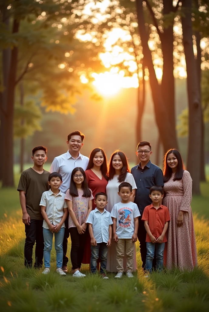 Family of 4，Papa belongs to cattle，Mom is a tiger，The older brother is a pig，The younger brother belongs to the rabbit
