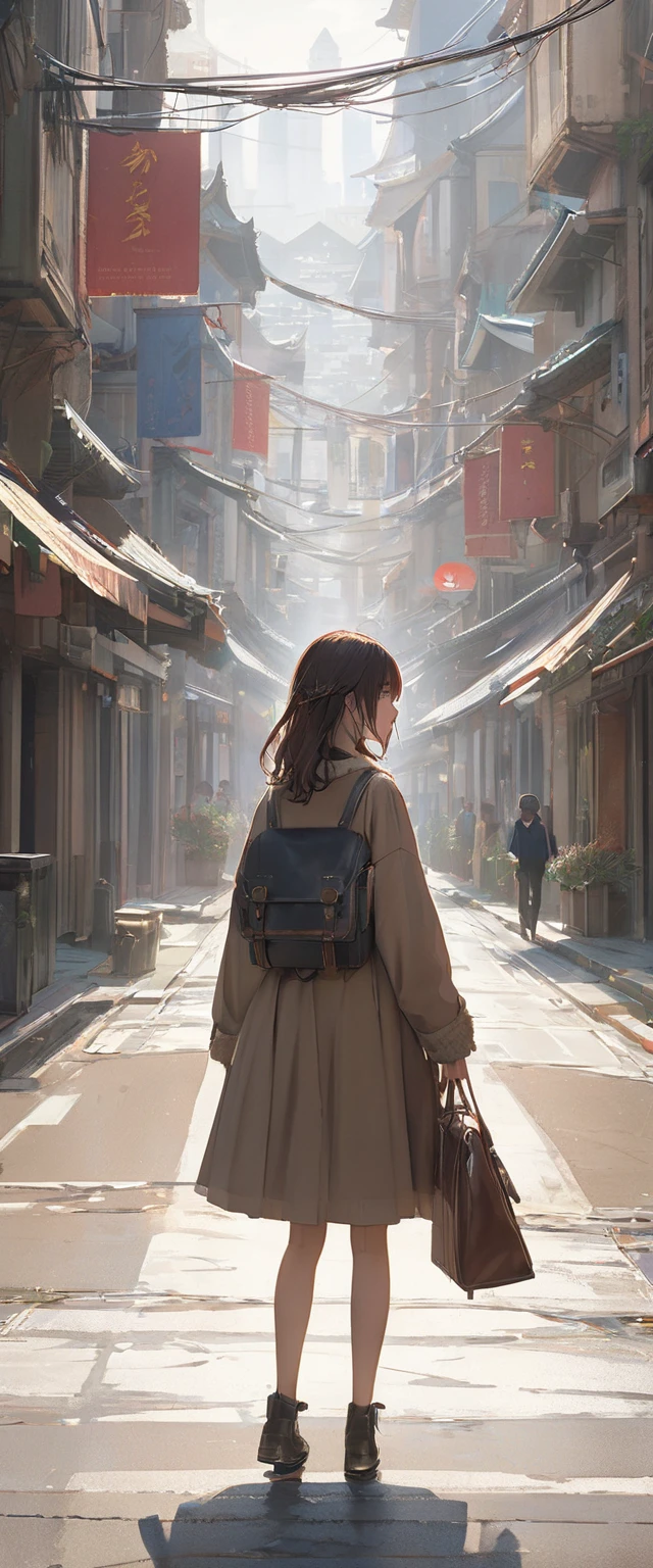 ( masterpiece, highest quality:1.2), a girl, alone