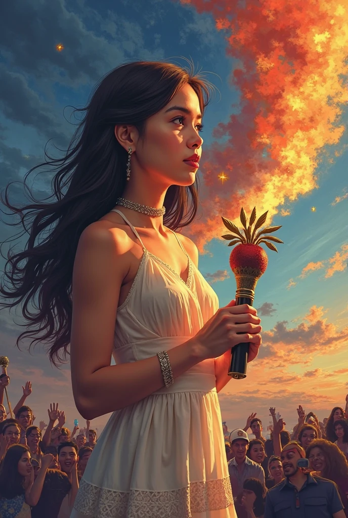 ?????????” 
Adapted from “I Speak for ?????????” By: Jere Mae Taganas 
Oration by: Aubrey Lieka C. Guardiana 
 
I am a Filipino. 
I live and breathe in this land of promise—the Philippines. 
I am a  of history, 
A successor of heroes who fought and died for freedom. 
I carry their torch— 
The flame of hope, justice, and love. 
I am a believer in free speech, 
A fighter for what is right, A voice against what is wrong. 
I speak for the ????????? they died for, 
That the poor still cry for, 
That every generation continues to strive for. 
Yes, we are free— But look around. 
Poverty still lives. 
Rights are still violated. 
Inequality divides us. 
And corruption betrays us. 
My dear Filipinos— 
Is this the freedom we dreamed of? 
Wake up! We must not let the sacrifice of our heroes fade into silence. The twilight must end—And a new sun must rise. 
I am not just a citizen. I am the change. And together—we are the nation. Let us protect our ?????????, 
Preserve it, and live it— Not just in words, but in action. 
We are Filipinos. 
And this is our legacy. 
 MAKE A BACKDROP, A GIRL