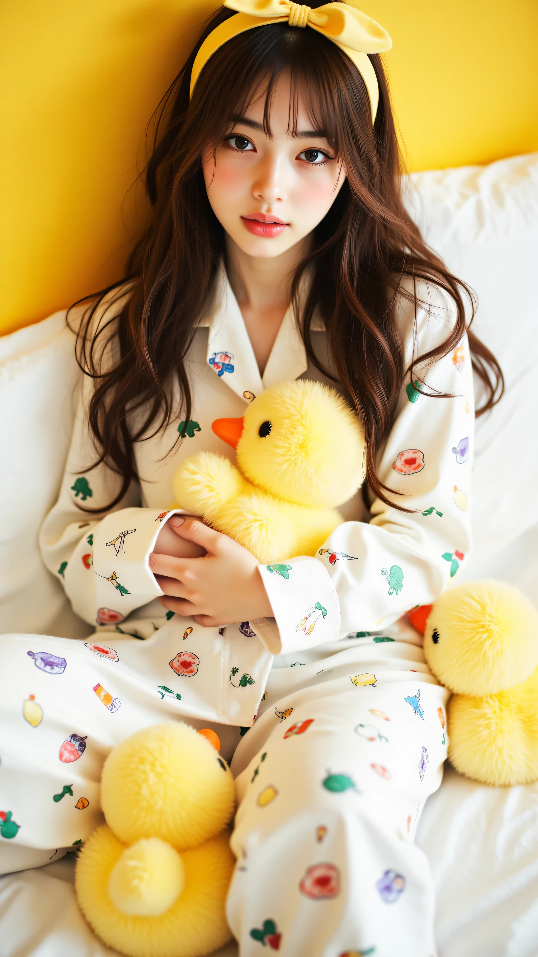 Highest quality, Intricate details,
One girl, (White duck, Yellow bill:1.5)
POV Entrance, indoor, Outdoor, (Caught, Sitting on the toilet, Bottomless, Blushing, surprised, View your viewers:1.3), Open your mouth,
