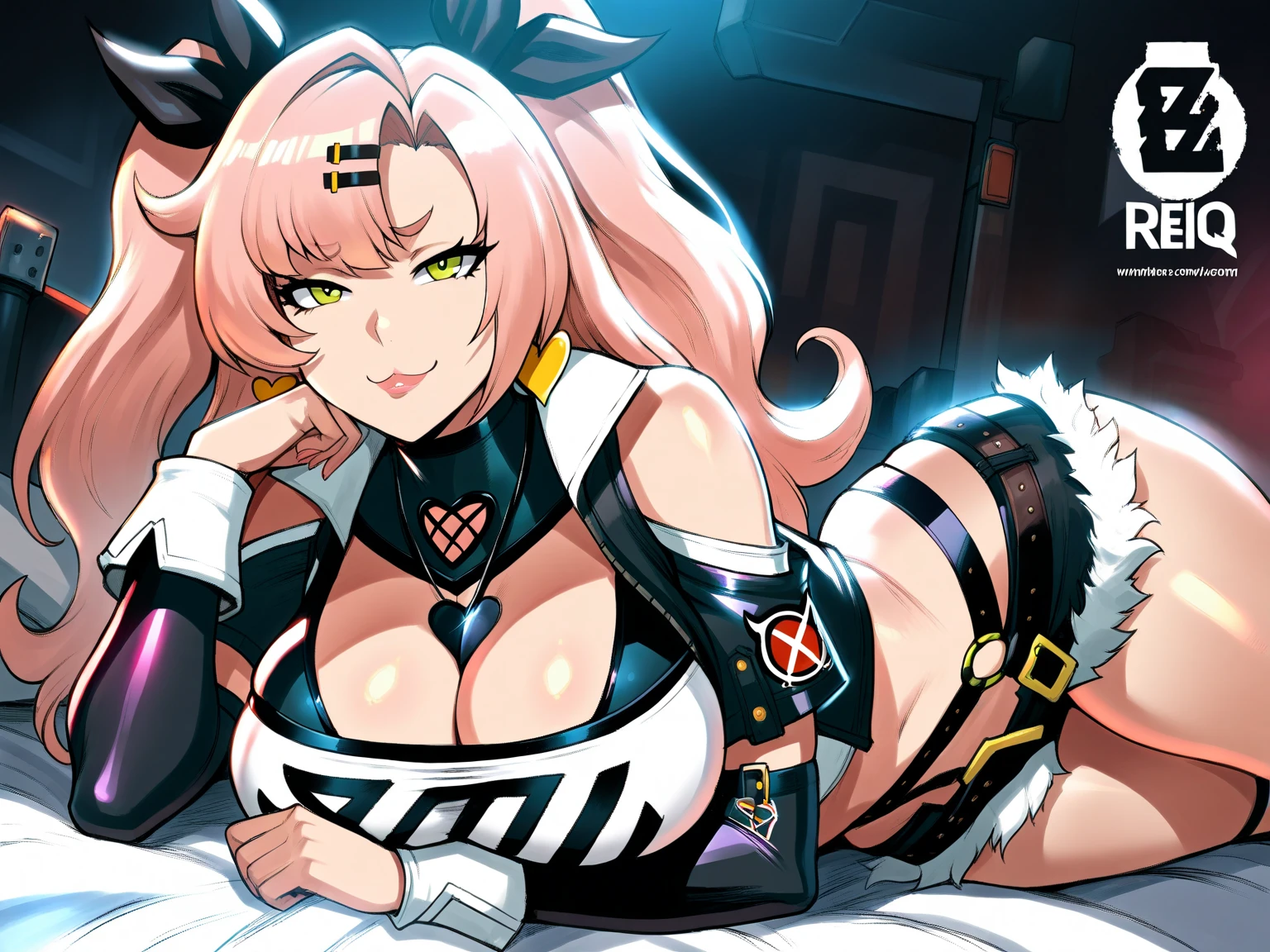 Guilty (NIKKE) bunny Black big tits