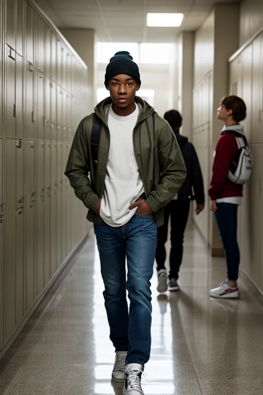 High school student pants