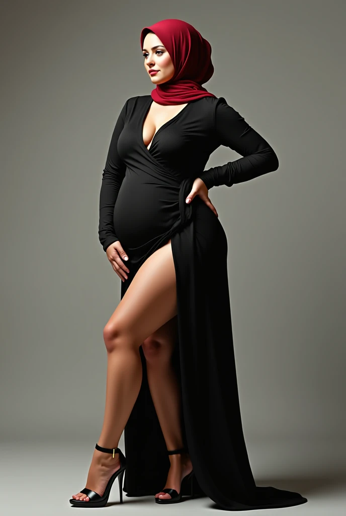 Big booty waist Big breast Arab clothing sneakers Adidas women Poor maid
