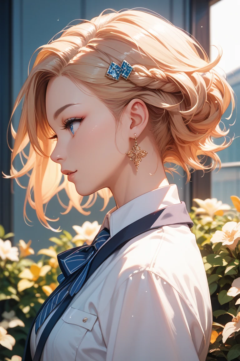 Profile photo of a Japanese person with short blond hair