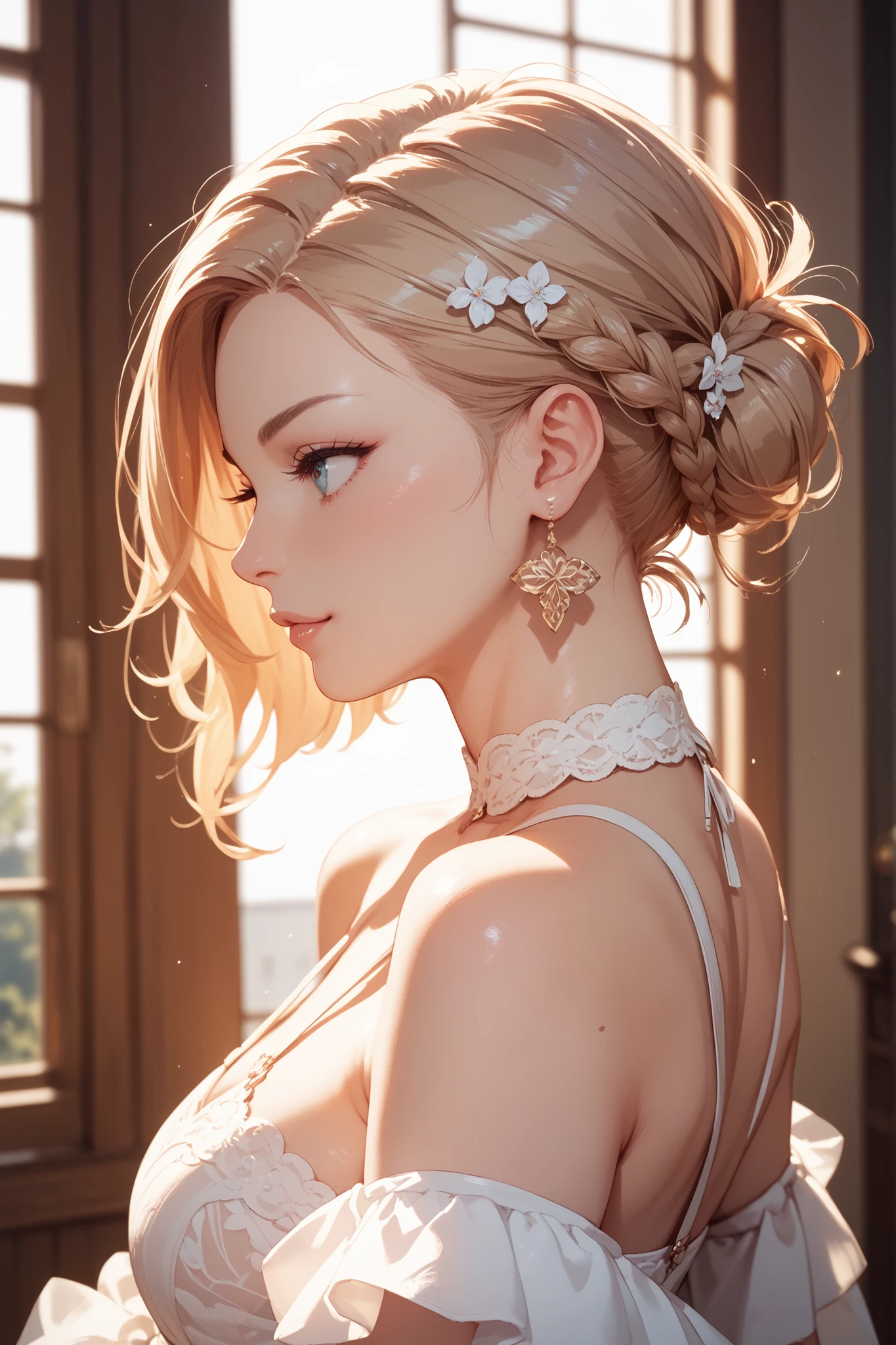 Profile photo of a Japanese person with short blond hair