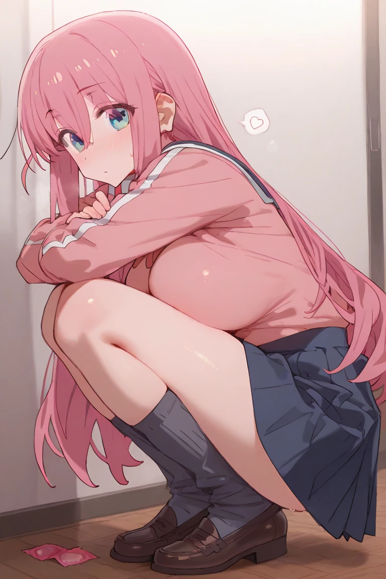 1girl and 1boy , masterpiece, highres, upperbody,blonde hair,pink hair, blue eyes, multicolored hair, RikaKawaiR4,white shirt, choker,Multicolored Hair, 1boy, Sex girl on top Penis and Veginal Ass 1girl and 1boy, Penis and Veginal Ass anus