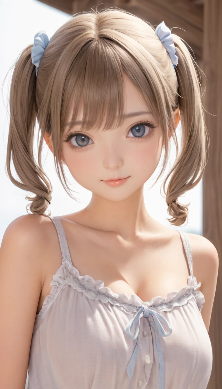 (Thin type:1.5),(large breasts),(random hairstyle:1.2),(Highest image quality, (8K), Ultra-realistic, Best Quality, High quality, High Definition, high quality texture, high detailing, Beautiful detailed, fine detailed, extremely details CG, Detailed texture, realistic representation of face, masterpiece, presence)