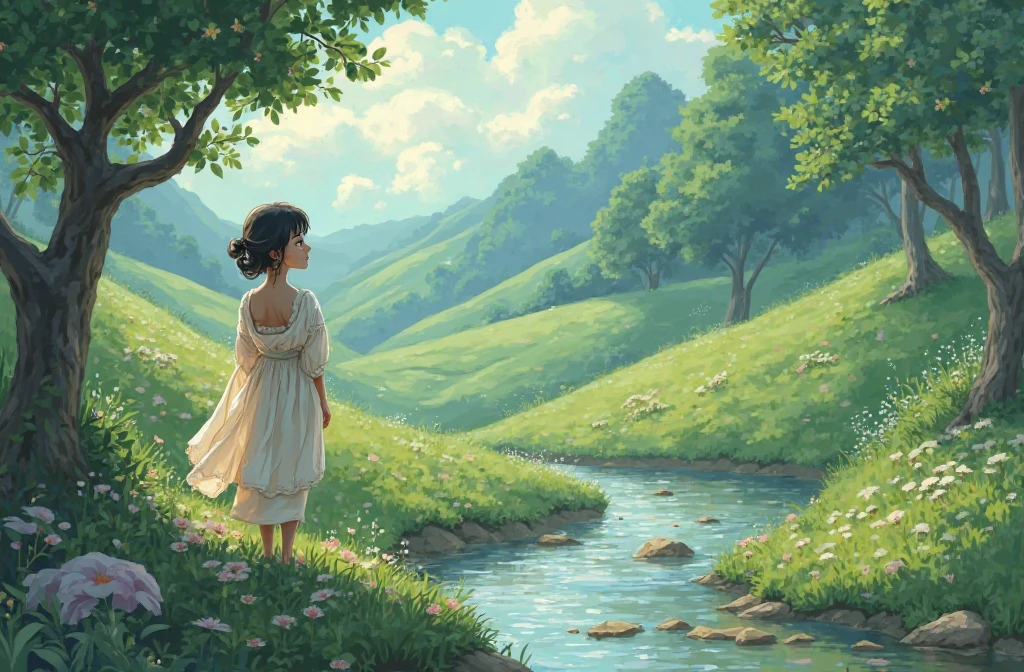 Change into ghibli art 