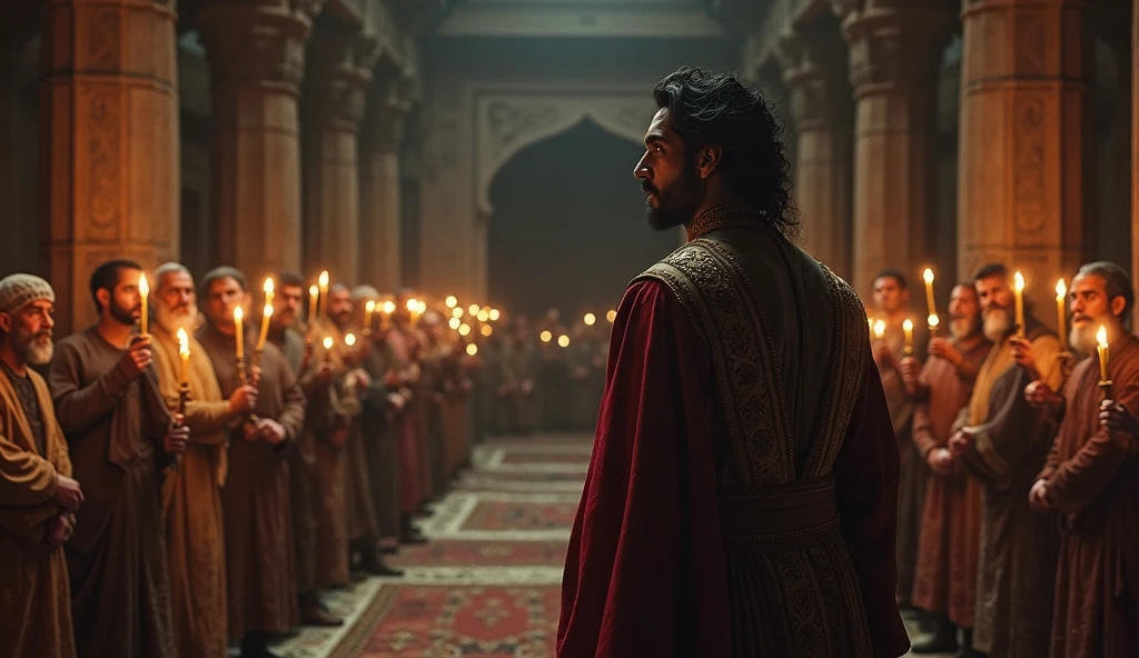 4. The Rumor of Cutting Hands

> "কাজ শেষ হবার পর শাহজাহান নাকি হাত কেটেছিলেন..."



Visual Prompt: Dramatic candle-lit court scene, workers lined up with worried faces, Shah Jahan in shadowed profile—“এক গা ছমছমে মুহূর্ত, সত্য না মিথ্যা—রয়ে গেছে রহস্য।”