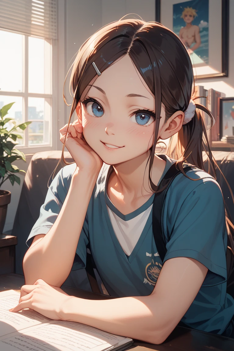 Mr. Takagi, who is good at teasing, farts