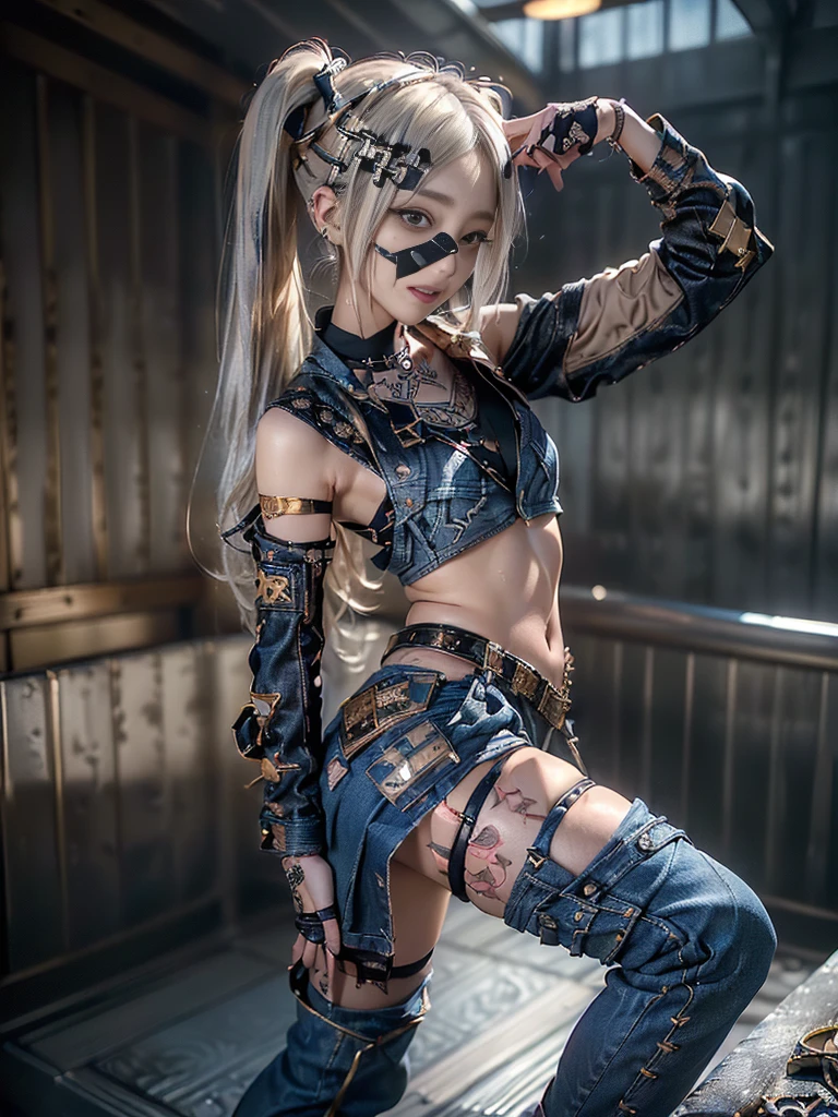 Anya Taylor-Joy (Masterpiece, Superior quality, Best Quality, Official Art, beautiful and aesthetic:1.2), (beautiful face), extremely detailed,showy,more detailed, (playa), bright Eyes, medium chest, (white micro bikini:1.2), ((yoimiya def))