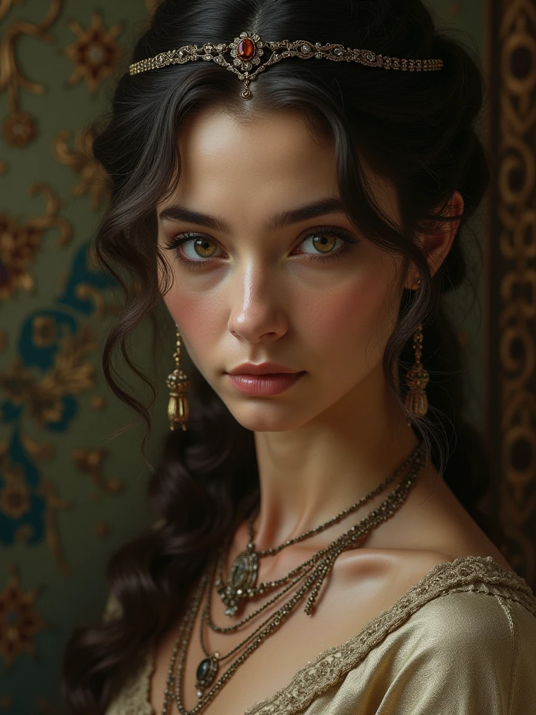 gorgeous ancient woman