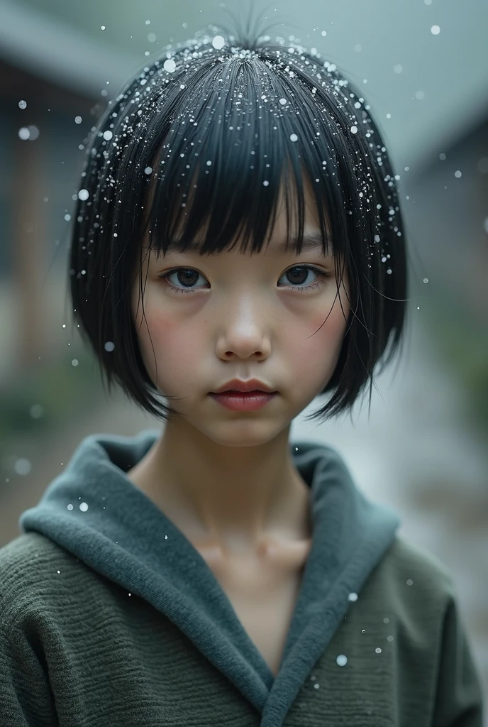 collage、 drawing、 pencil drawing、