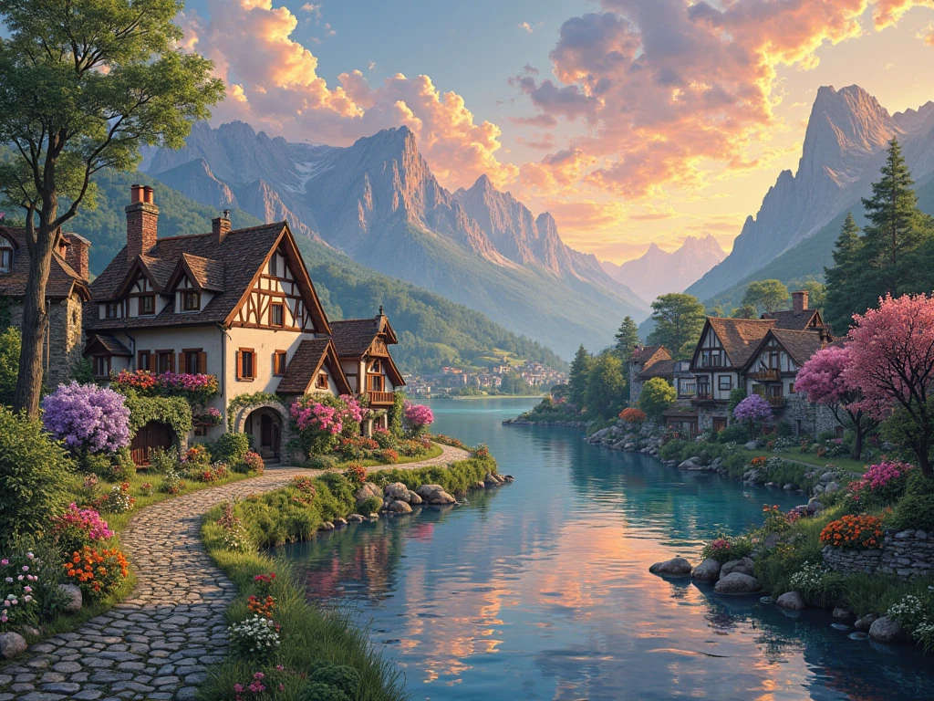 a small village by the river, mountains in the background, floral flowers colorful, detailed landscape, Beautiful natural landscapes, atmospheric lighting, scorching sunset, warm colours, practical, photopractical, Detailed Foliage, complex buildings, cobblestone street, Charming country house, swirly vibrant colors, lush vegetation, Still water reflections, Picturesque, idyllic, work of art, best qualityer, 8k, extremely detaild,anime styling You gave me a river of pain
You gave me a river of pain
Pour it into my eyes,,AAA,
You got a new partner, you're dishonest,,
You forgot me,,AA
You got a new partner, you're dishonest,,
You forgot me,,,,,,
