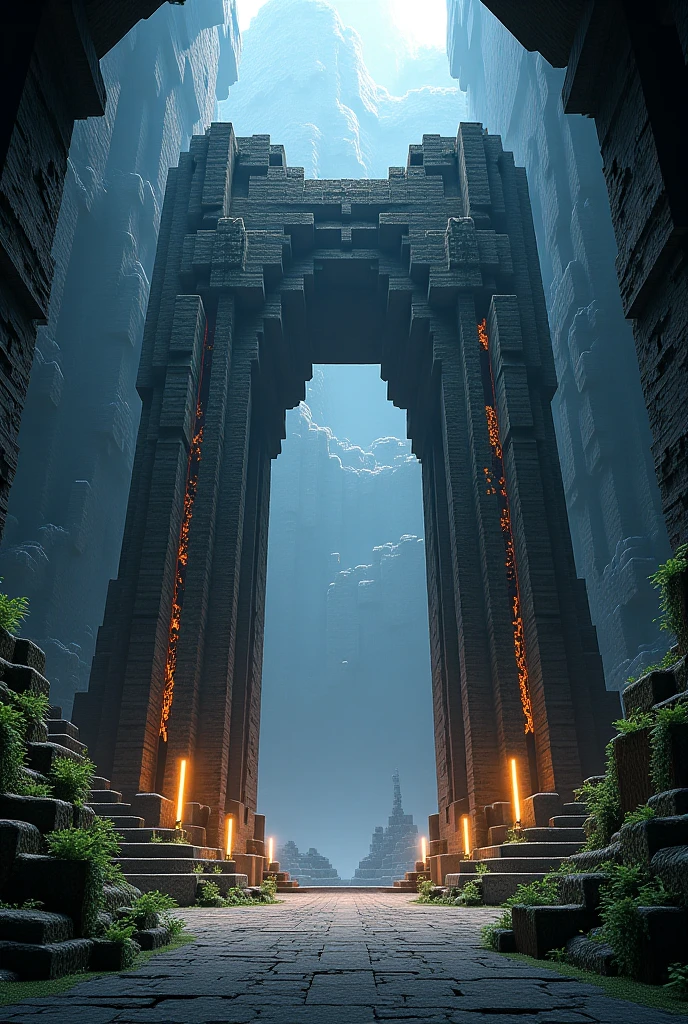 Minecraft Deepslate archway