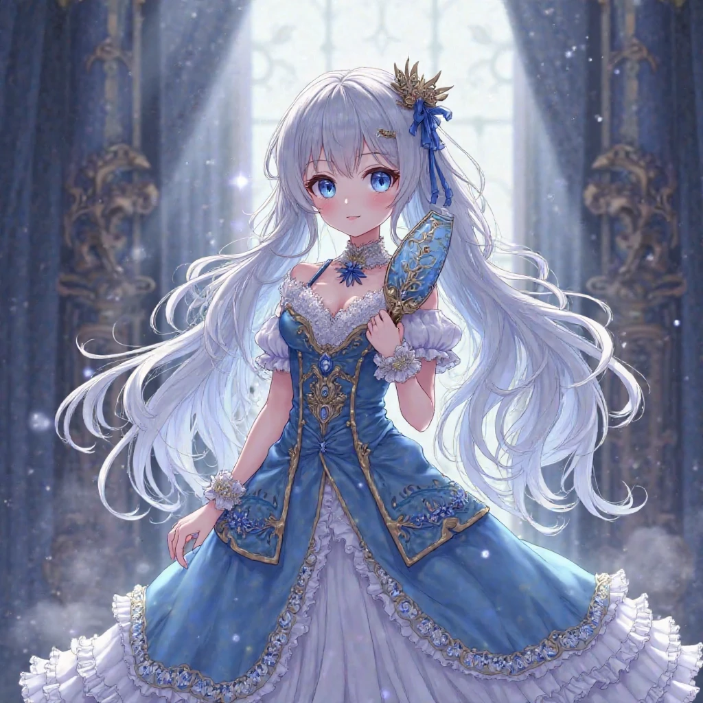 (Highest quality, masterpiece, Very detailed, Very detailed, Exquisite, 16K,Full HD), Photo above the bust,The princess is looking at me with a gentle expression...,(Sexy look,Big Breasts,Long eyelashes,Beautiful and cute eyes,White skin,slim,pale pink plump lips,Pale pink cheeks,thin and high nose,Small Nose),Diamond Tiara,Diamond Earrings,Diamond Earrings,Diamond Choker),(Pastel ball gown dress:1.1,Bejeweled dresses, Race, Ruffles and ribbons),(smile:1.2), (Fantasy, Romantic atmosphere),