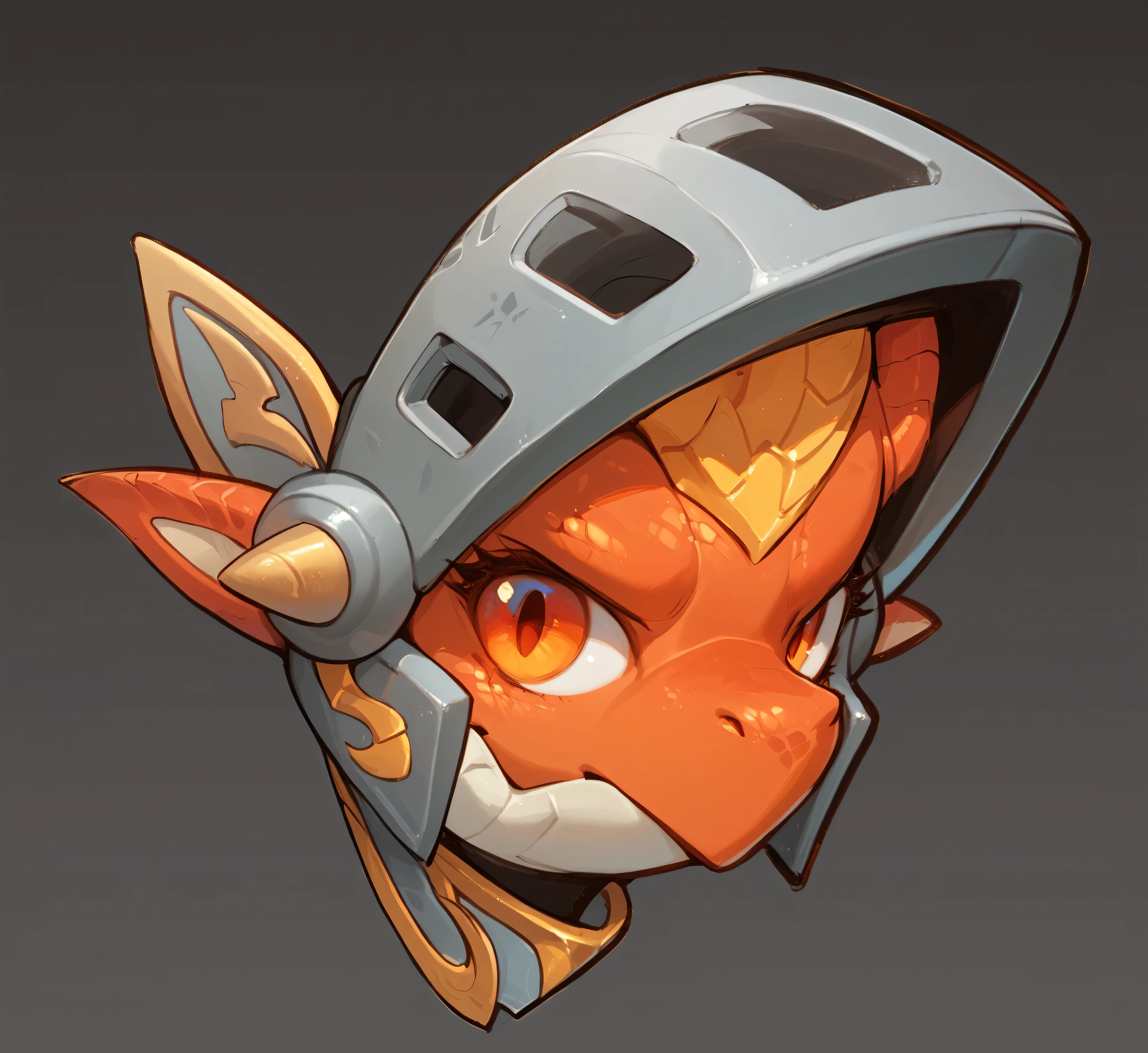 dragon，dragon head，helmet，Metal