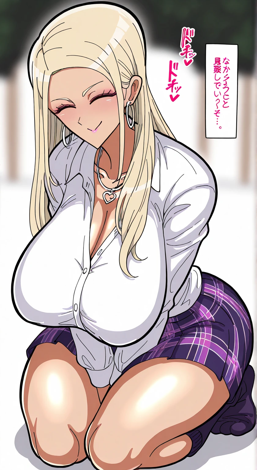 masterpiece, 1 girl, blonde hair with two ponytails, ((big breasts(1:2))), ((tight sweatshirt) , (short waffle skirt) , big hips, (((breasts fall out))), ((no bra)), nipples stick out on chest, Pointy nipples, plump lips, no panties, skirt up, legs spread, girl sits on a rubber penis, rubber dick inside a girl, Sperm leaks out