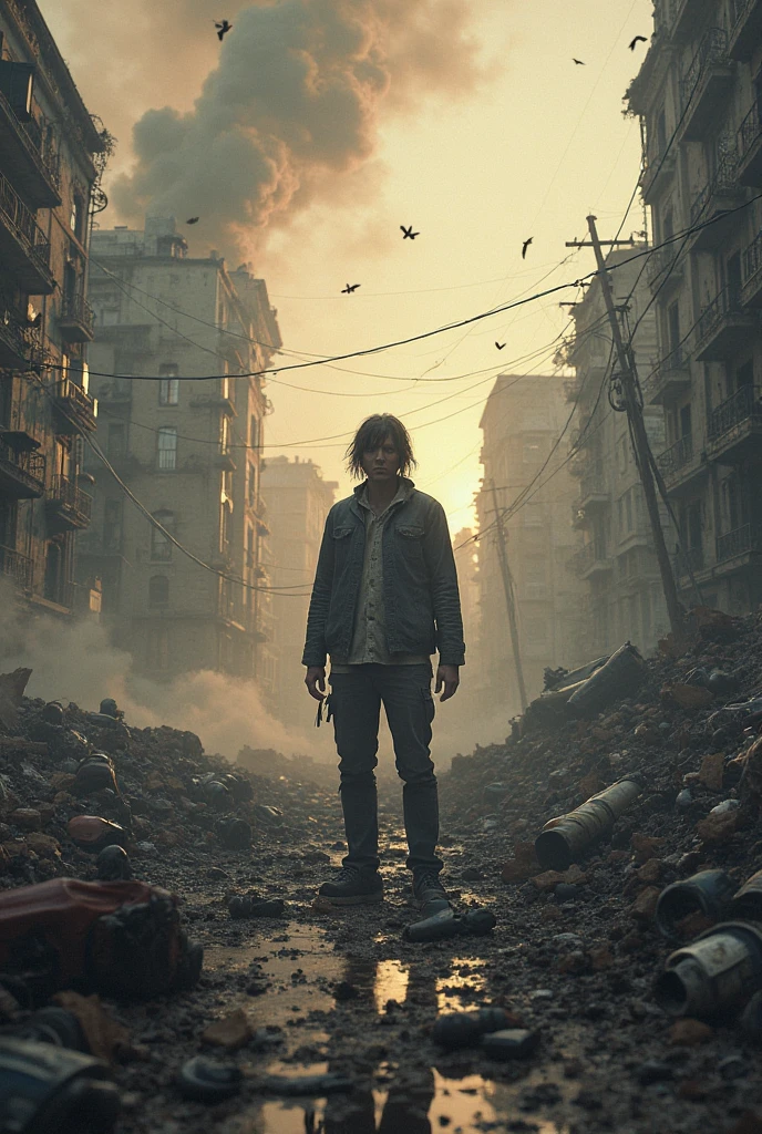 generate a picture where everything went wrong