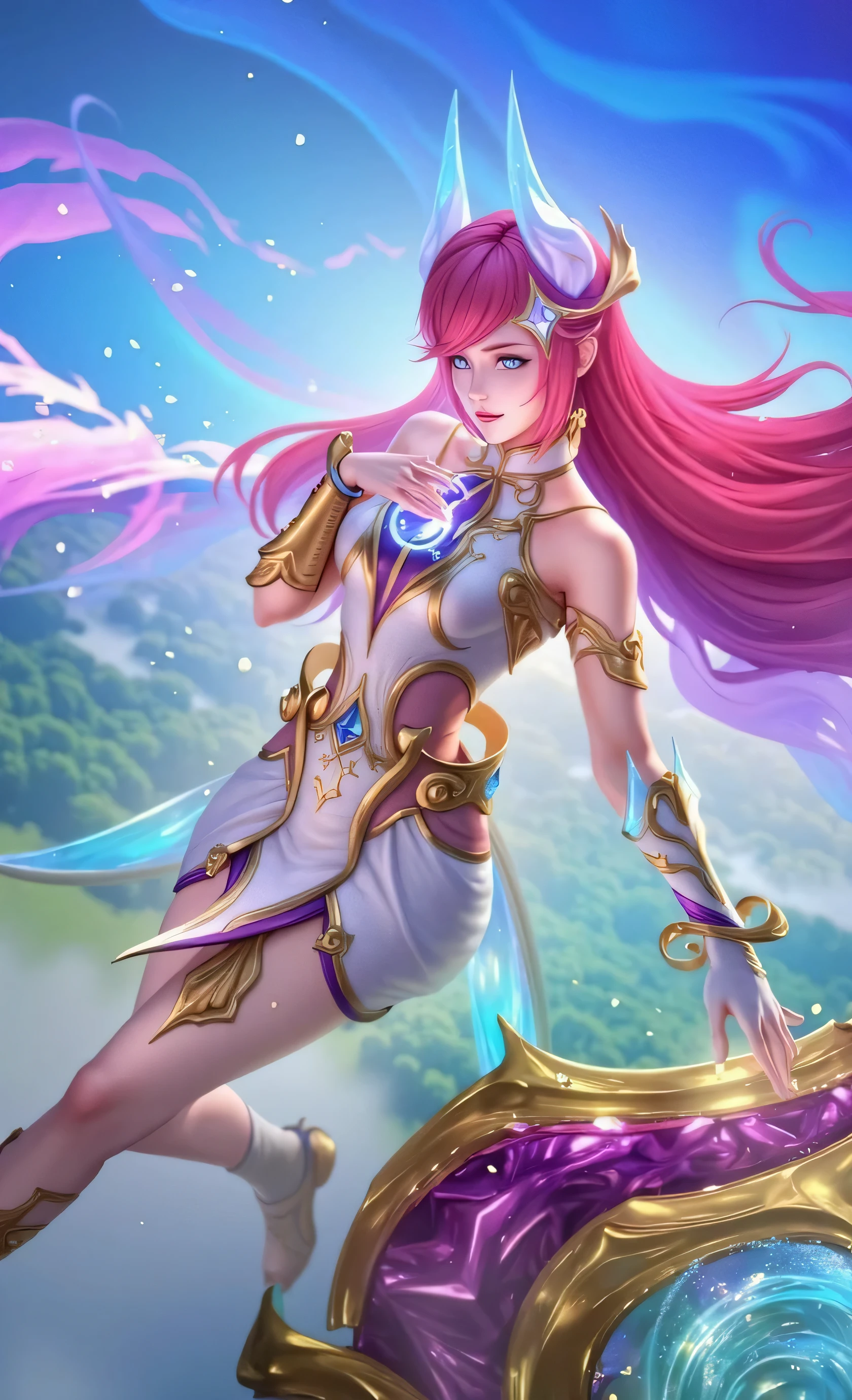 Realistic 3d detail byutiful 