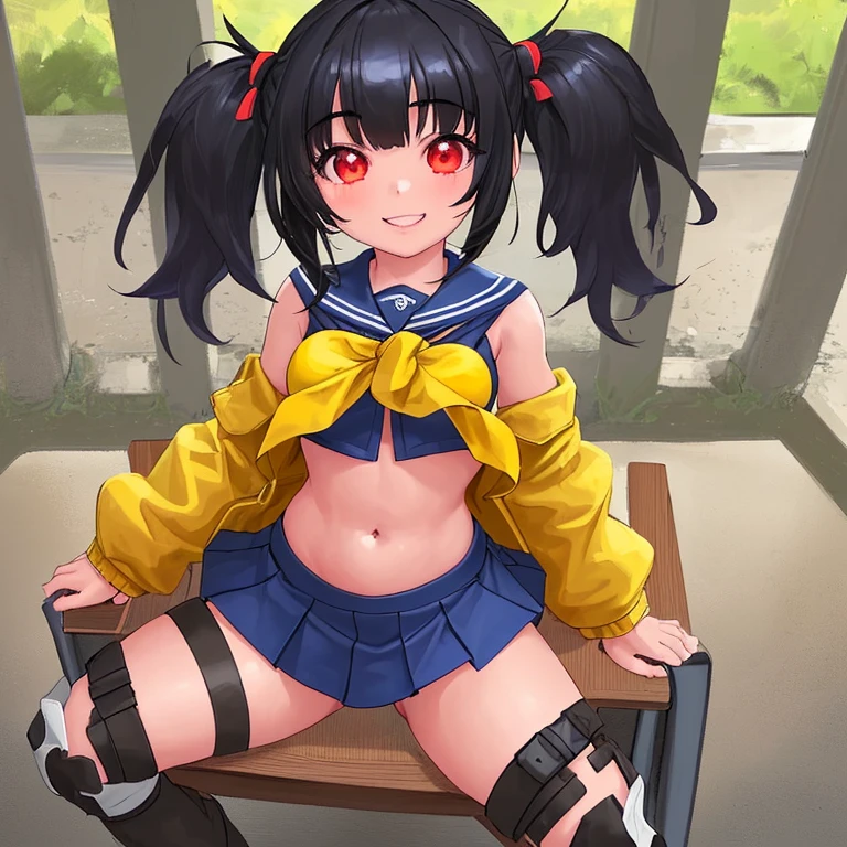 NSFW,Hitachi Mako,Ahoge、Long Hair、Black Hair、Long Hairのショートヘア、Intake、hair ornaments、bangs、Green Eyes,(Slingshot:1.5),Embarrassed,blush,(Ecstasy face:1.5),(orgasm:1.5),(Perfect hands),(Perfect Anatomy),(masterpiece),(highest quality)