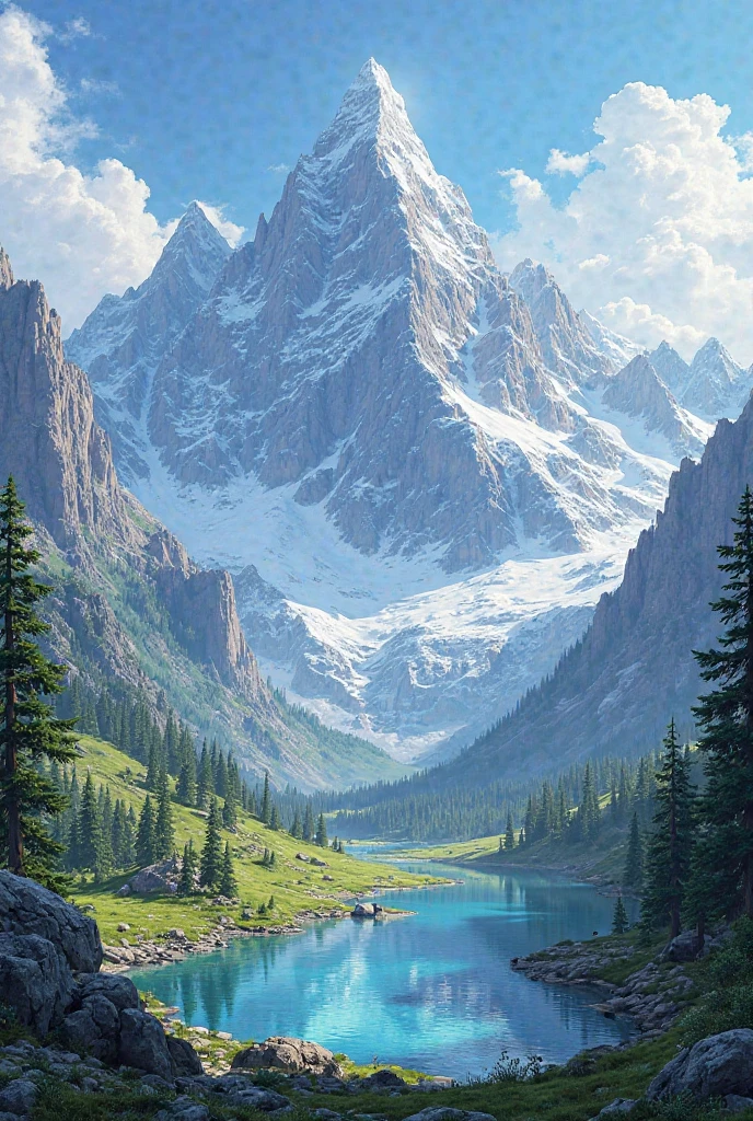 mountains 
