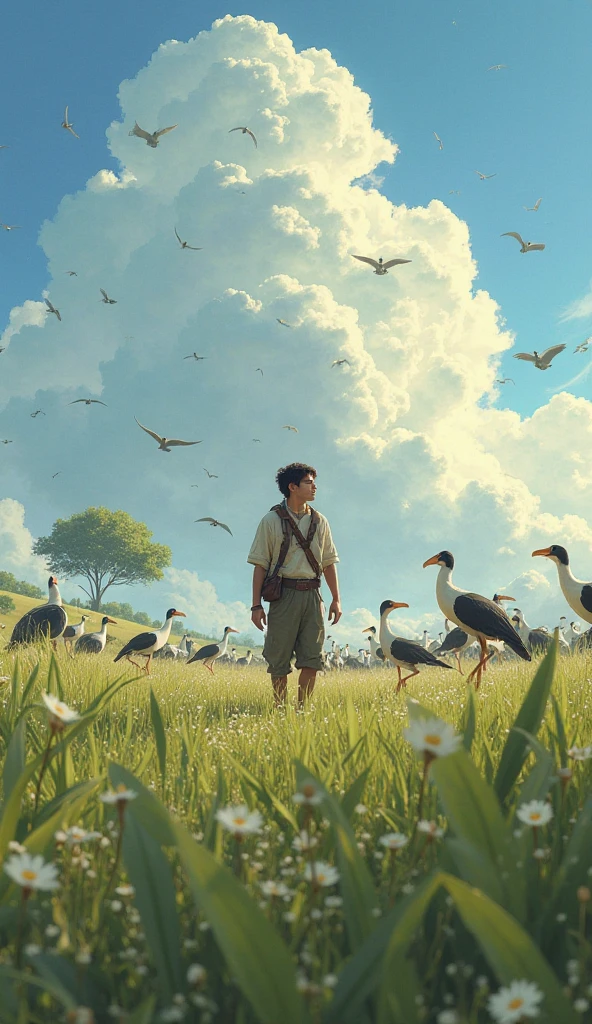 Shanto taking the big  caw  field 