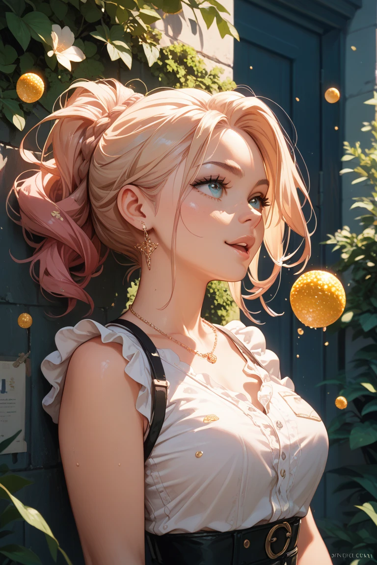 Pollen that comes out of the wall