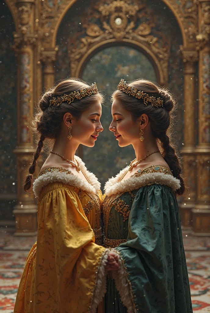 one was wise, and one was joyful.
Queen o