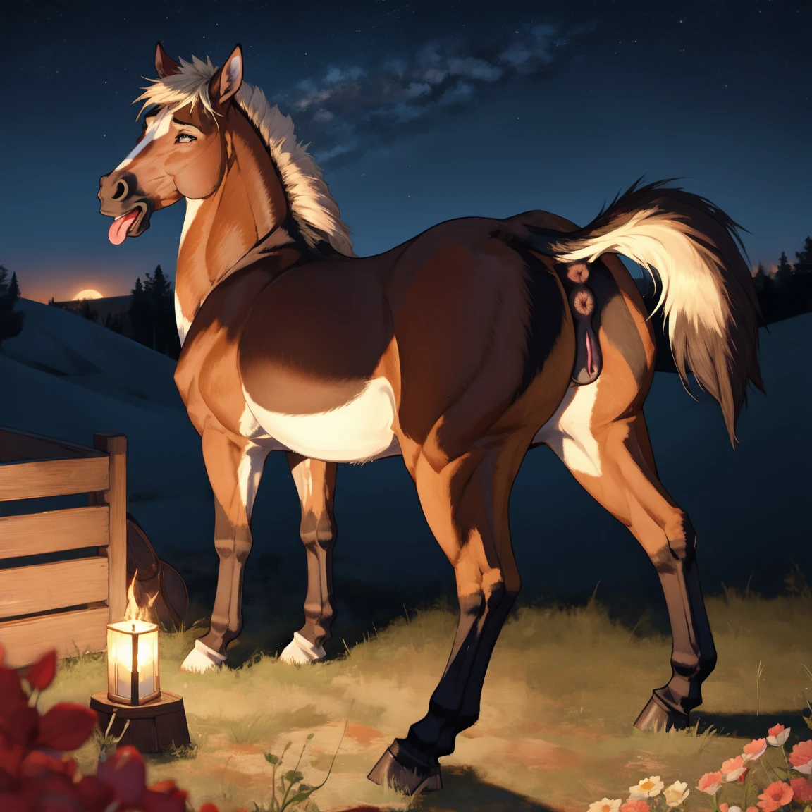 1 girl, (detailed fluffy fur), (feral cat:1.4), two-tone hair, (high quality), high resolution, detailed eyes, detailed shadows, (plaid shirt and skirt:1.3), (high quality), high resolution (digital painting), (8k), tail, large breasts:1.2), golden hour, farm, by the barn, beautiful day, (orange [body fur]), terrified, crying, detailed eyes, (quadrupedal:1.4), (four legged:1.3)