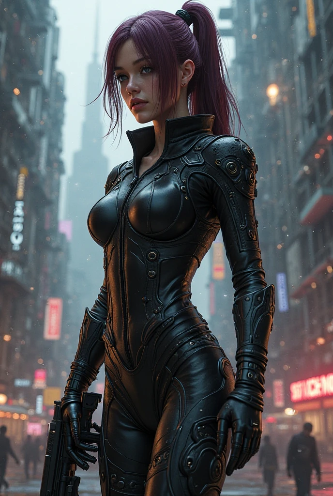 Black Widow Style Draw final fantasy xv, realisem , 3d, full body
