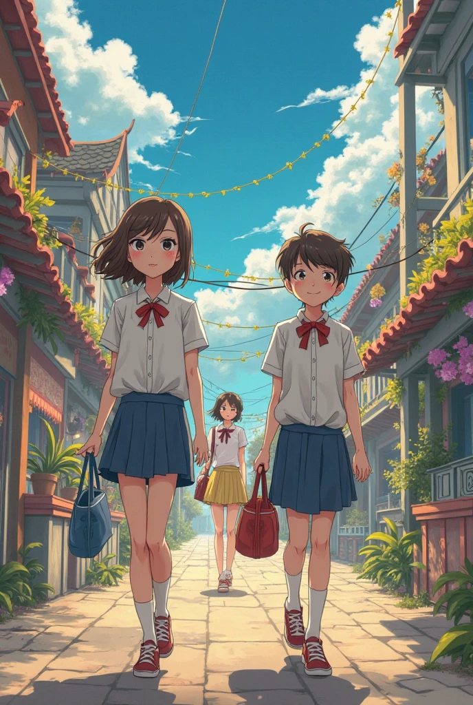 This photo became an anime.