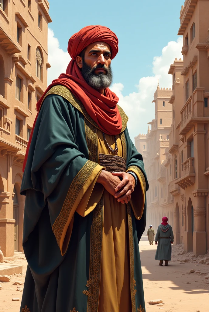 Islamic bussines man in okd days in yamen