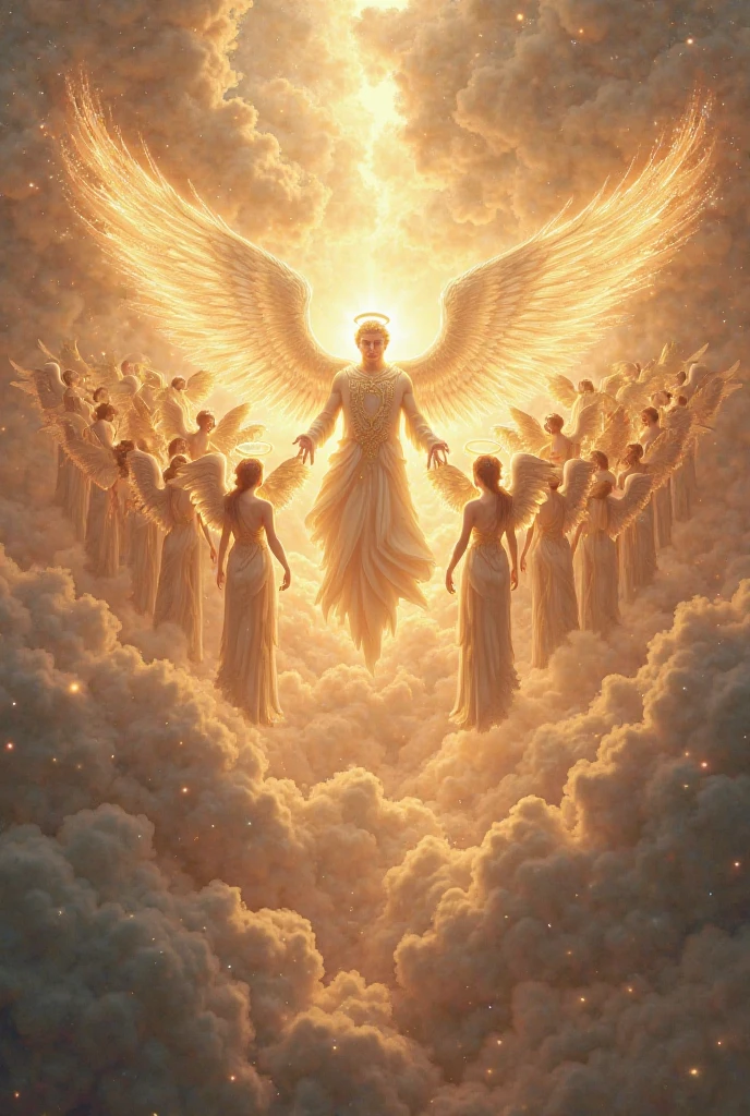 Metatron and cherubim 