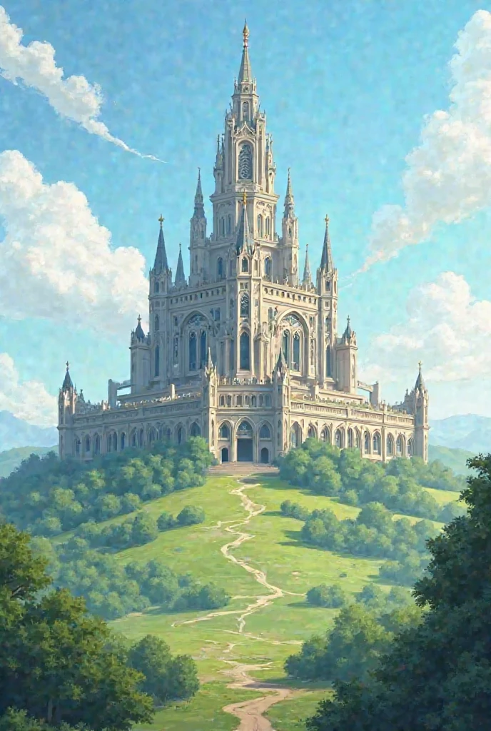 Raise on the top of a small