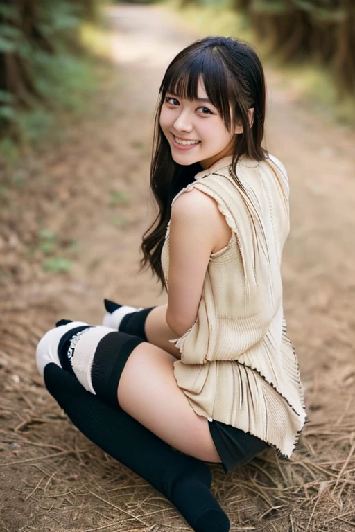Smiling cute girl