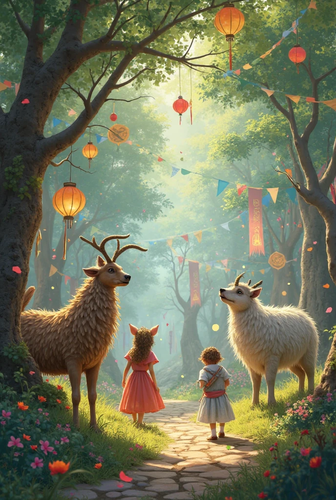 make a narnia canopy style in student festival 