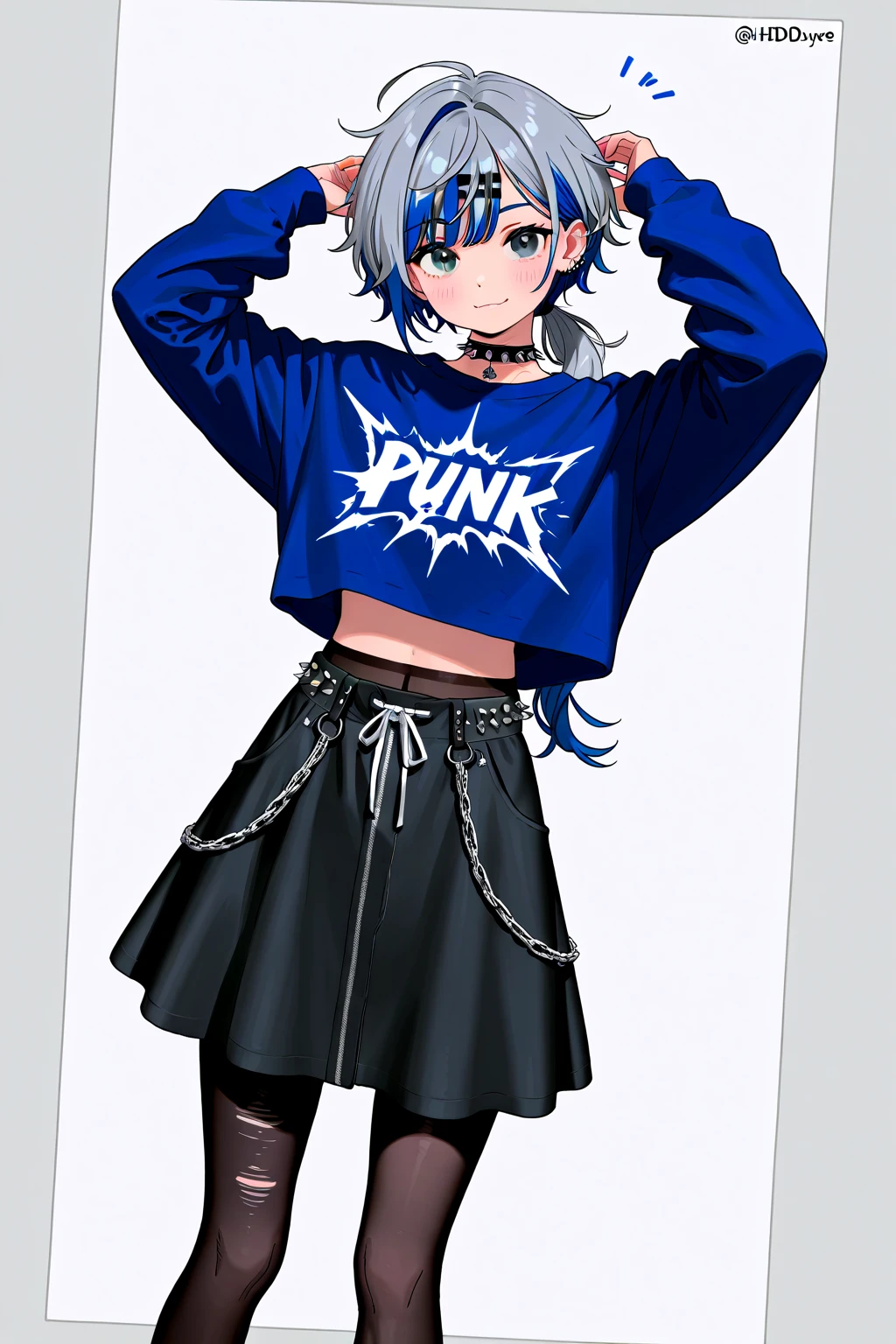 score_9,score_8_up,score_7_up,score_6_up, cozy glow, emo pony, emo fashion, glowing backlight, fashion show, catwalk scene, glitter, whimsical, enchanted, magical, fantasy art concept, intricate details, smug smile