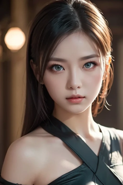 Top Quality, Masterpiece, High Definition, 1girl, White underwear, Cinematic lighting, Sweat-soaked skin, Pain-looking face, Crying, Tears, Tears, Super beautiful face, Super beautiful eyes, Super beautiful hair