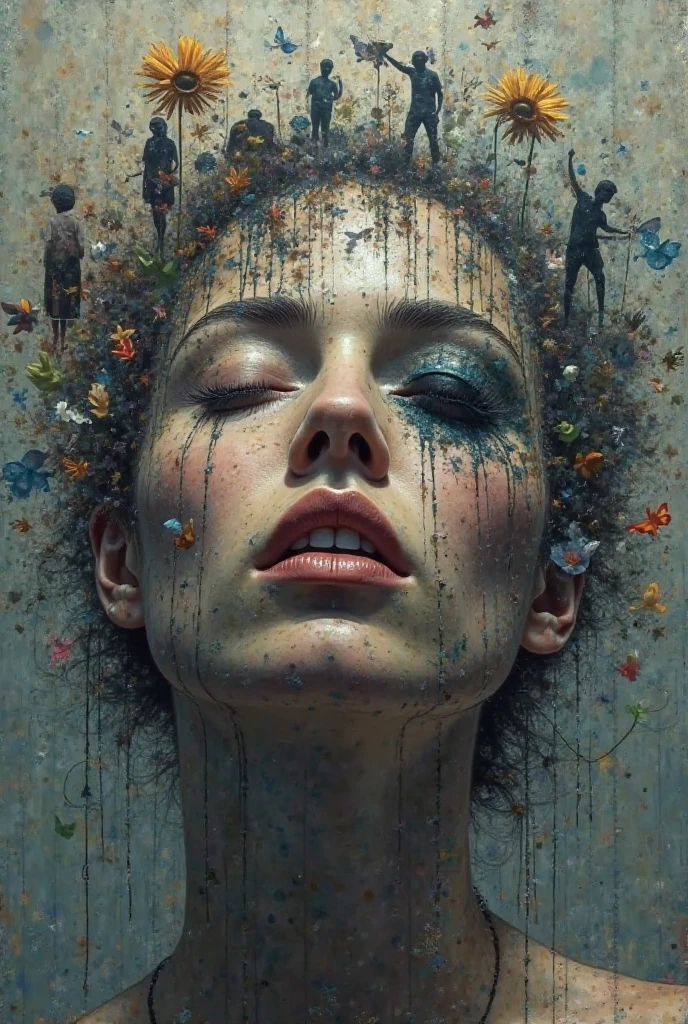 **Descriptions of Multiple Images Representing Psychology and Sociology**  