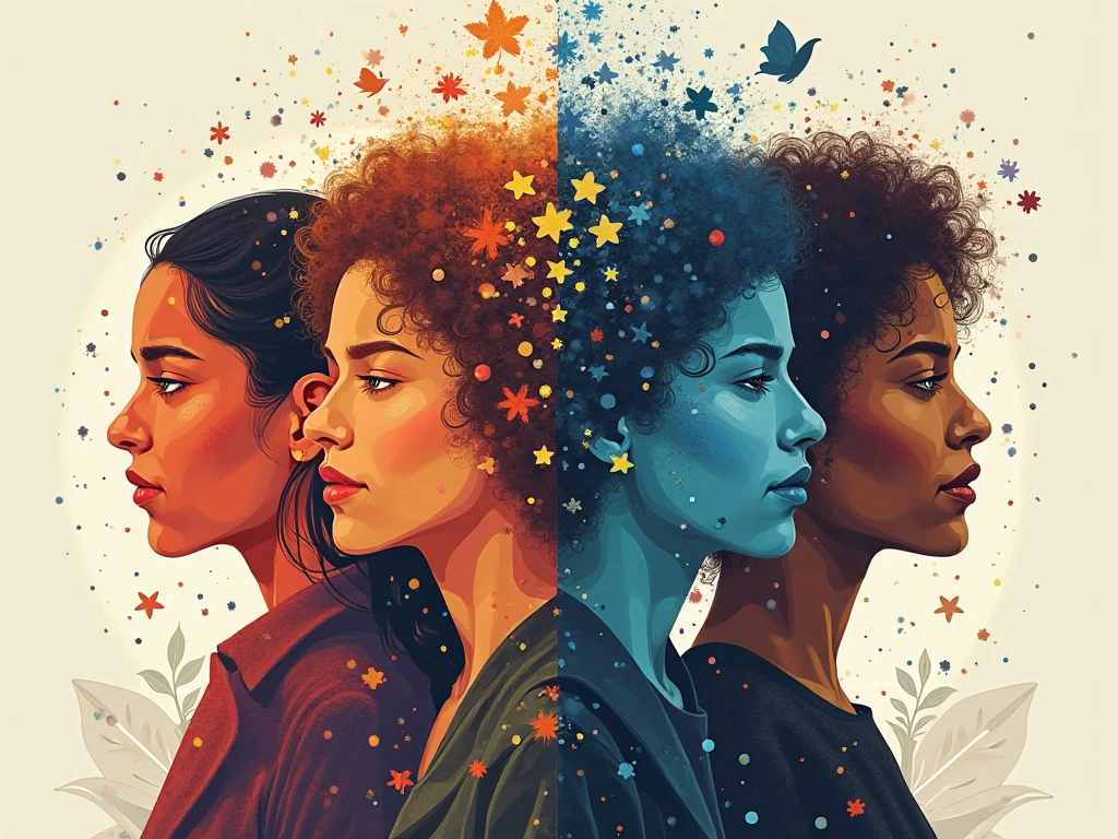 Create 4 different people with The Adversity Quotient,Social Quotient, Intelligence Quotient, Emotional Quotient.