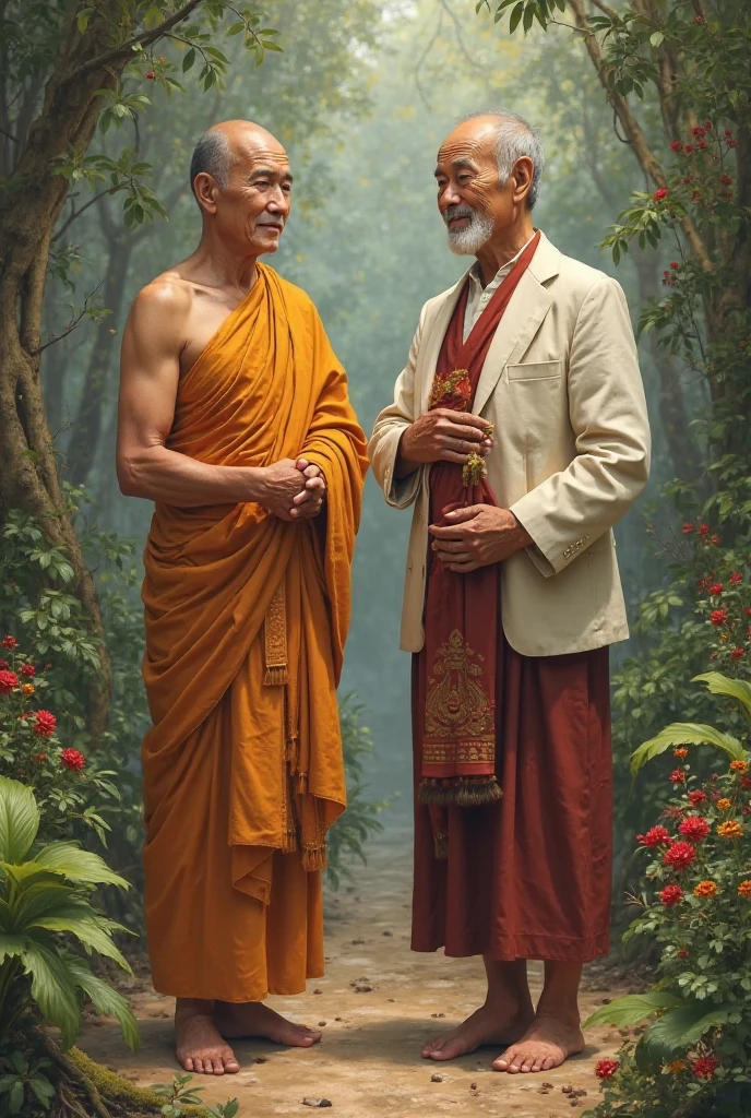 Phikknaesprathanaporn stands in tandem with Phatha Bharat Kuan Imprathanporn