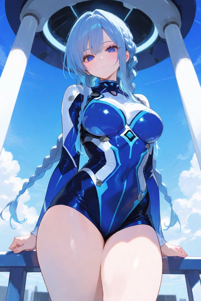 highest quality,detailed descriptiの上,whole bodyエスビアン,whole body,Kung Fu Pose,Spread your legs,Sweaty, tokileotard, maid headdress, leotard, short hair, hair bun, maid headdress, bodysuit, elbow gloves, fingerless gloves, thigh strap, thigh boots expressionless, View Viewer, flowing bangs,1 girl, (((highest quality))), Anatomically correct, grown, Big Ass, Devil Nin Suit,Rinko Costume, long 髪, ,High Ponytail, Side Lock, Ninja Artist, Shiny服, Impossible Bodysuit, Perfect for your skin, Purple bodysuit, fishing net, Underbust cut out, Arm guard, Underbust,cute, Looking at the audience, Beautiful Eyes, Beautiful background, Particles of light, Light of the sun, Dramatic lighting, outside, Shiny, Realistic, highest quality, Very detailed, Get used to it, scenery, Beautiful and detailed, thin 髪,